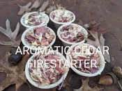 AROMATIC CEDAR FIRESTARTERS (6)