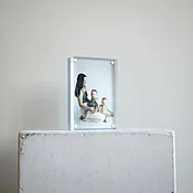 acrylic block + 5x7 print — A Little Photo Studio design and print services