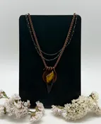 Bee Jasper Pendant Necklace