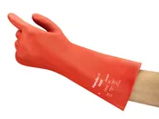 #15-554 RED PVA RESIST SOLV ORGANIC GLOVE 14 INCH