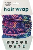 Pastel Tribal Face Cover/Hair Wrap