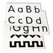 Alphabet-Number-Pattern Worksheets