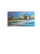 Double Sided Foil Myrtle Beach Magnet