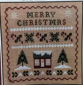 Candy Cane Lane by Plum Pudding NeedleArt
