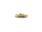3mm Modern Hand Engraved Band