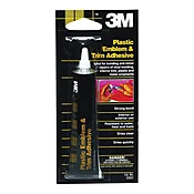 3M 03601 Emblem and Trim Adhesive, Liquid, Ketone, Clear, 1 oz Tube