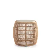 Skyline Design Calixo Side Table with Glass