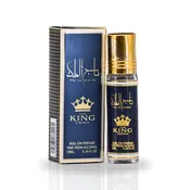 6PCS Taj AL Malik Roll-On Perfume Oil - CPO 10ML (0.34 OZ) By Ard Al Zaafaran | Long Lasting, Miniature Perfume Oil For Men & Women. (Pack Of 6)