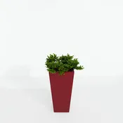 Tapered Steel Planter Box (12" L x 12" W x 24" H)