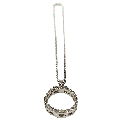 Vintage 14k Diamond Necklace