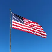 80' Internal Halyard Aluminum Flagpole - Independence Series - 12" x .375"
