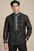 Black Barong Tagalog 3137
