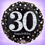 18" Sparkling Bday 30