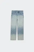 A$AP ROCKY LASER MONOGRAM DENIM PANTS