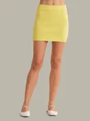 Alena: Cotton Knit Sweater Skirt