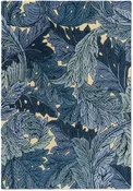 Brink and Campman Acanthus Indigo Area Rug by Morris Co