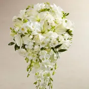 Elegant White Bridal Bouquet