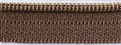 14in Coffee Bean Zipper