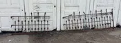 10 Feet of Iron Fence Panels GA21606