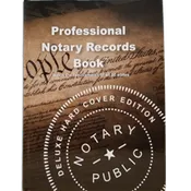 Deluxe Professional Notary Records Book&trade; (Hard Cover)