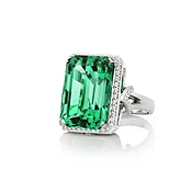 After Dark Green Tourmaline Ring