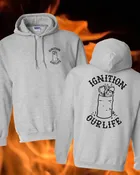IGNITION X OURLIFE LOGO HOOD