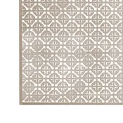 12 in. x 24 in. x .020 in. Satin Nickel Aluminum Sheet Mosaic