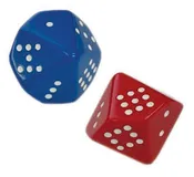 10 Sided Dot Dice Set of 2