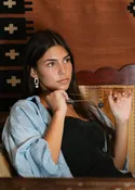 Lunar Drop Earrings — Falcon Feather