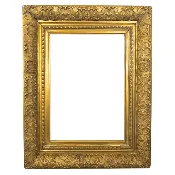 1860s American Barbizon Gilt Frame (12x17 in)