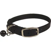 Braided Safety Cat Collar Black