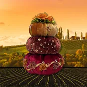 Autumn Harvest Stacked Turbans