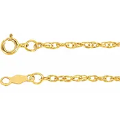 14K Gold Rope 1.5mm Chain Necklace – 18”