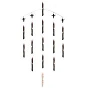 48in Quad Bird Spreader Bar w/ 15 x 13in Squid