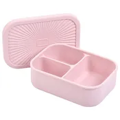 Ballet Pink Silicone Bento Lunch & Snack Box