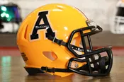 Appalachian State Mountaineers Riddell Speed Mini Helmet - Gold Alternate