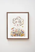 "Bloom Where You're Planted" Flower Print