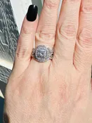 Alessia 3 Piece Grand Halo Ring Set