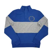'47 Brand Buffalo Bills Jetty Blue Quarter-Snap Sweater