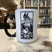 Drink. Smoke. Read.  Coffee Mug — Downtown Books & News