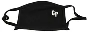 Black "CP" Adjustable Mask — Custom Corner Printing