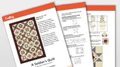 A Soldier's Quilt Pattern