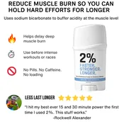 2%. Faster, Longer, Stronger. (5.8 oz)