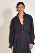 Anita Button-Down • Midnight