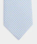 Boys' Micro Whales Silk Tie