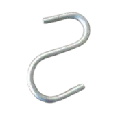 5mm (3/16") Bungee Cord S-Hooks – 100 Pack