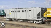 Rivet Counter HO Scale Pullman-Standard 4785 Covered Hopper, Cotton Belt