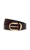 All Day Belt - Dark Crimson