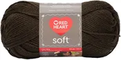 Red Heart Soft Yarn-Chocolate