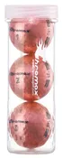Chromax® Colored Pink Golf Balls - Metallic M5 3 Ball Tube